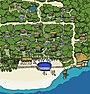 Cerf  Island  Resort map