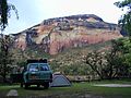 Golden Gate National Park, Mushroom Rock, South Africa