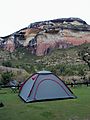 Golden Gate National Park, Campsite, South Africa
