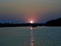Sunset on Zambezi River, Zambia