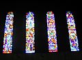 Stained Glass windows at Debre Libanos Monastery, Ethiopia