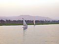 Dhows On Nile, Egypt