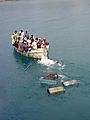 Ferrying Fuel To Likoma Island, Lake Malawi