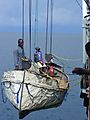 Lifeboat Being Lowered, Ilala, Malawi