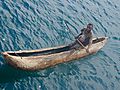 Traditional Malawi Canoe, Lake Malawi