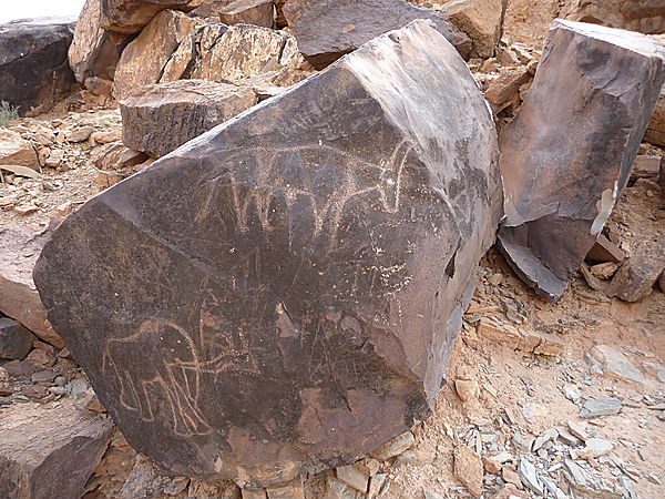 Ancient Rock Drawing