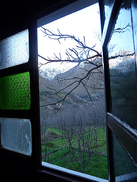 Early Morning Toubkal Out My Window