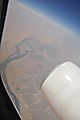 looking down over the top of AFrica!