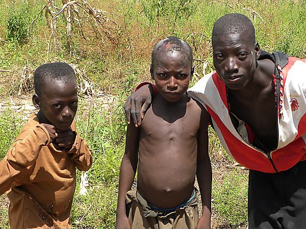 Muslim Cowherd Boys At Sandema