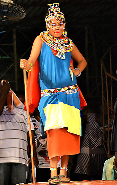 Maasai in the contest