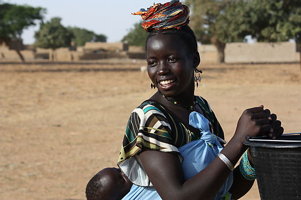 Bozo woman photo, Mali Africa