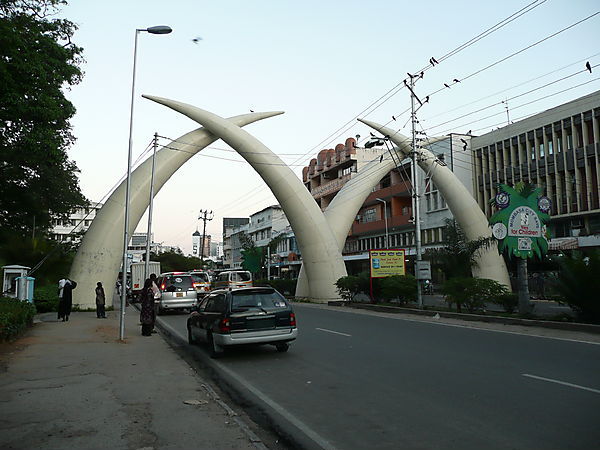 Mombasa Landmark Tusks