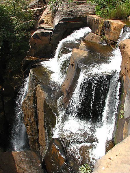 Modest Waterfall In Karfiguela, Near Banfora.
