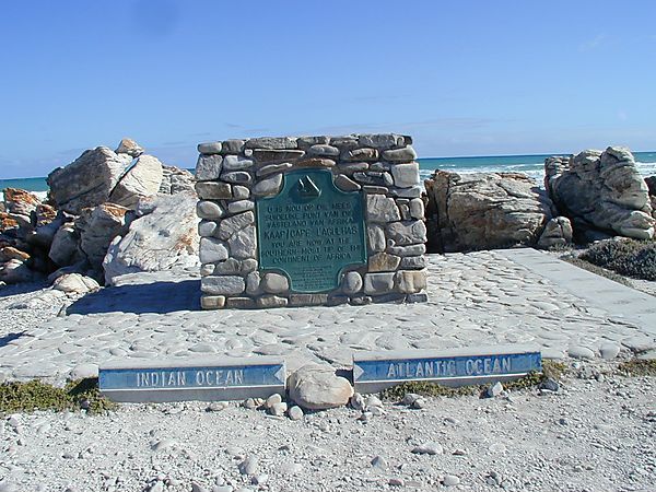 Cape L'agulhas , Southermost Tip Of Africa. South Africa