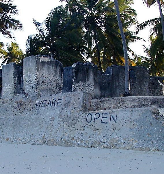 Ruins, Jambiani Beach, Zanzibar, Tanzania