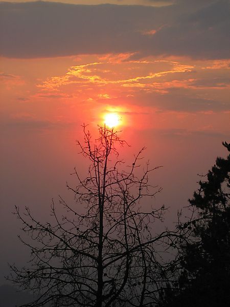 Sunset On Zomba Plateau