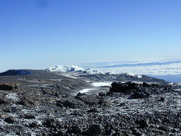 Uhuru Peak, Kilimanjaro, Tanzania.