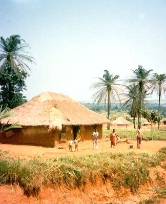 Village In Zaire.