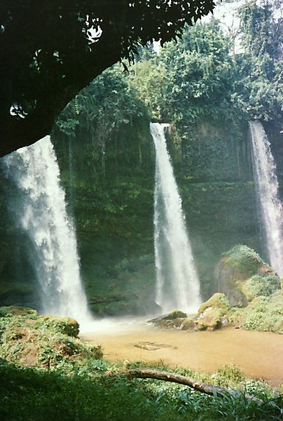Waterfall At Cross Rivers