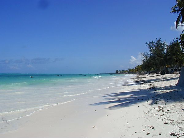White Sandy Beach, Zanzibar, Tanzania