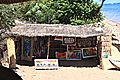 Art shop on the beach