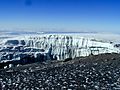 Glacier, Uhuru Peak, Kilimanjaro, Tanzania