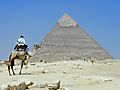 Pyramid Of Khafre Chephren, Cairo, Egypt