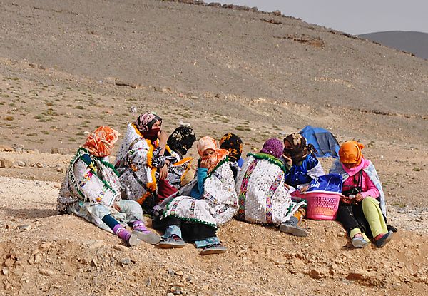 Berber Ladies From Around Imilchil