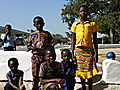 Children Wearing Kente Clothing At Navrongo.