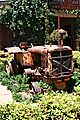 Old Tractor Used For Garden Scaping
