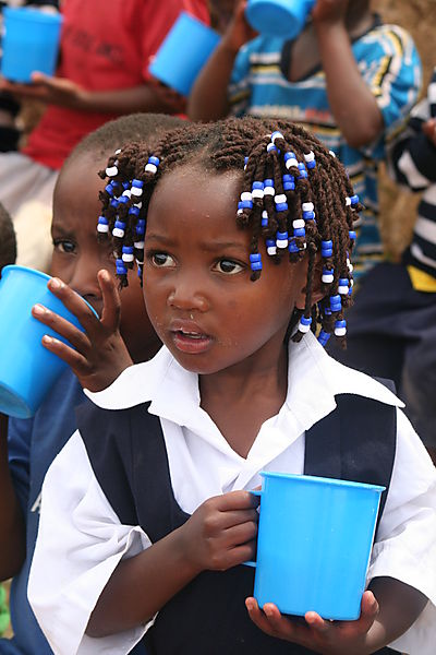 school girl of lake bunyonyi