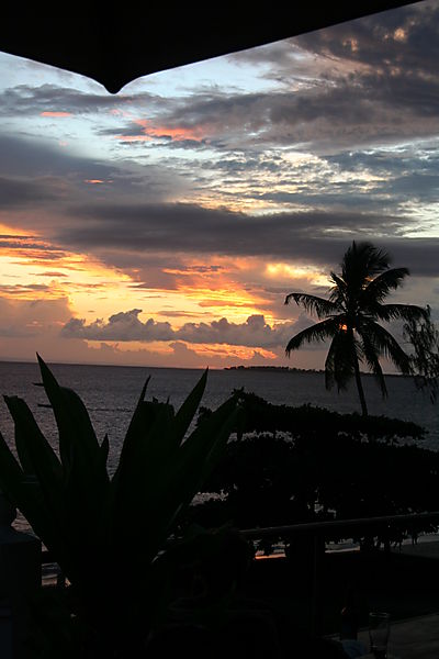 Sunset  Zanzibar