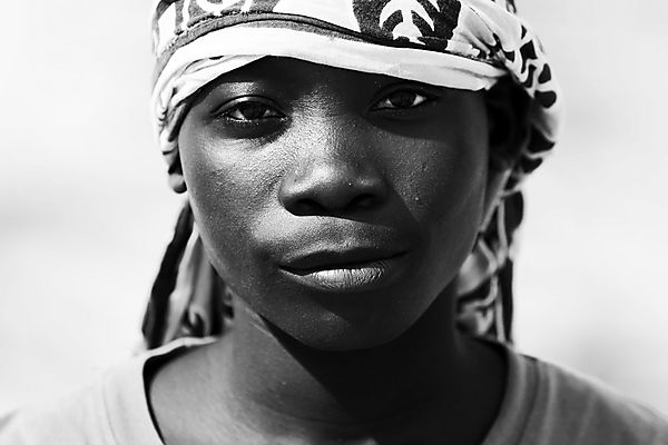 Portrait of Woman in Tanzania