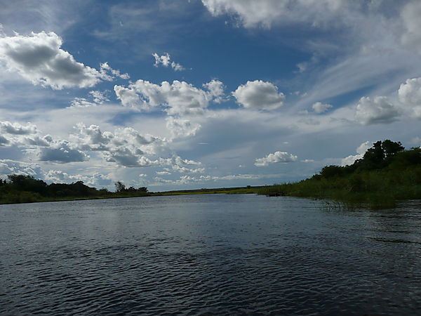 View Of The Zambezi River
