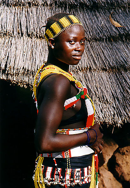 Bassari girl in Ethiolo
