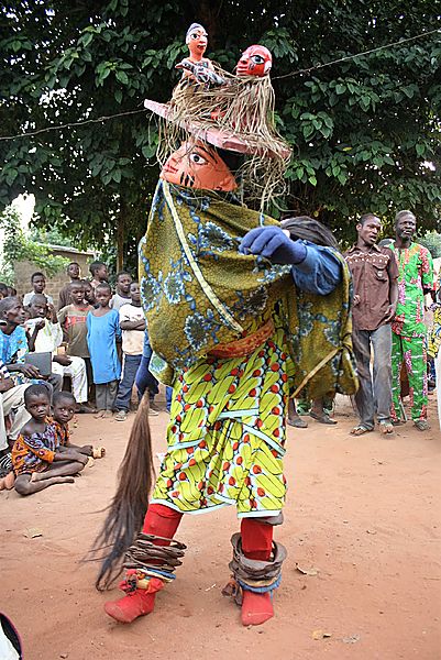 Gelede mask dance, Benin