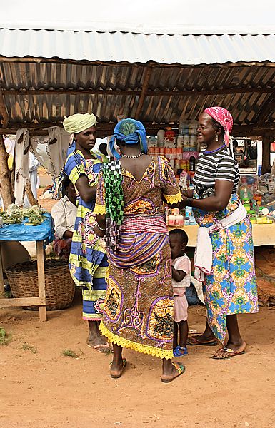 Market stall, Benin