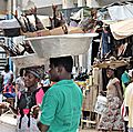 Fish sellers, Lomé market, Togo