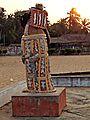 Statue of Egungun by the Gate of no return, Ouidah, Benin