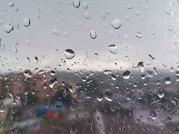 evening drizzle