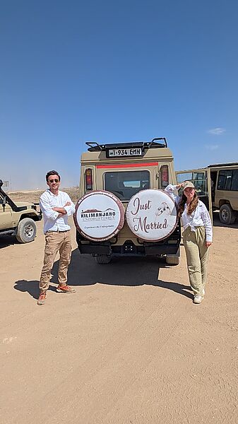 Just Married, enjoy the honeymoon