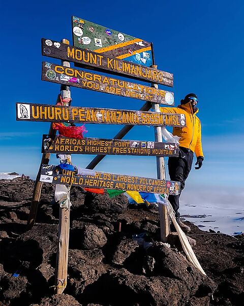 Victory at the Roof of Africa ⛰️