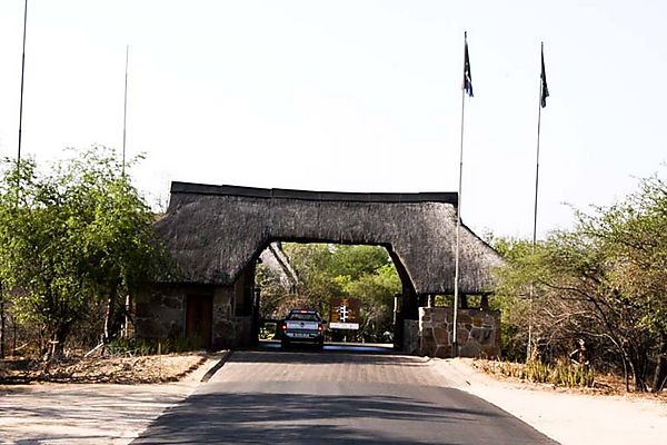 Entrance To Skukuza Rest Camp