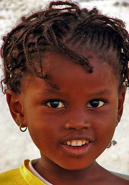 Young Girl In Cansado, Nouadhibou.