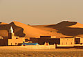 Early Morning On The Dunes Of Nouakchott.