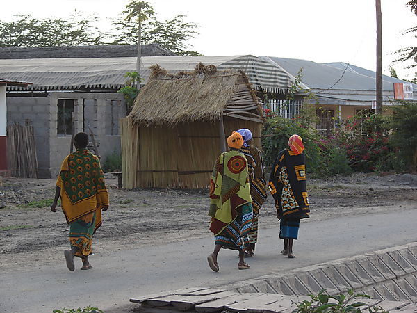Roadside Scene, Lake Manyara Village